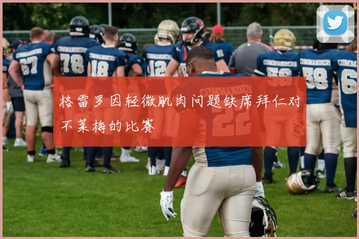 格雷罗因轻微肌肉问题缺席拜仁对不莱梅的比赛